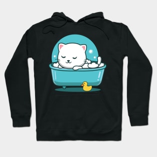 Cute Cat Bathroom Hoodie